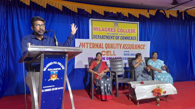 Department of Commerce at Milagres College, Kallianpur, organizes a comprehensive Investment Awarene